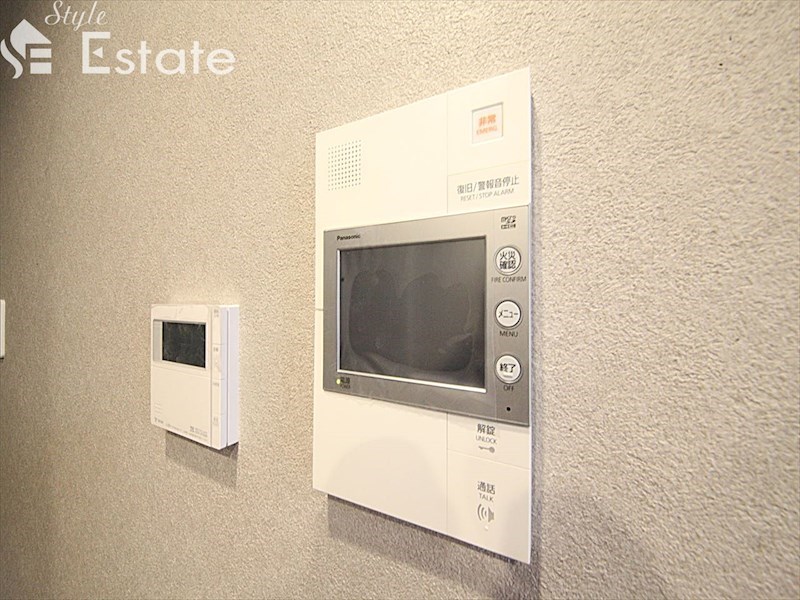 セキュリティ　モニター付きインターホン