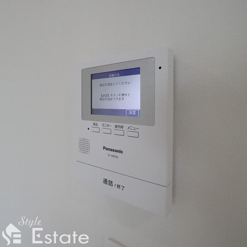 セキュリティ　モニター付きインターホン