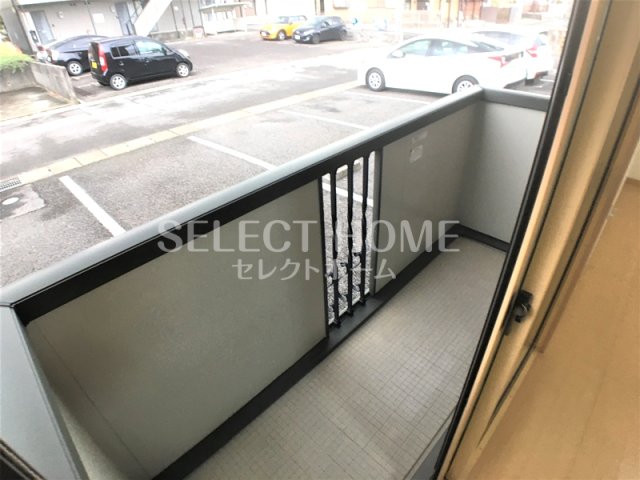 バルコニー　広々としたバルコニーです