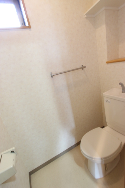 トイレ　現状優先です。