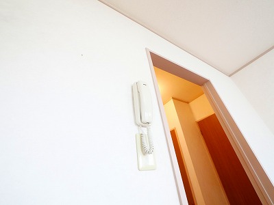 セキュリティ　インターホンです