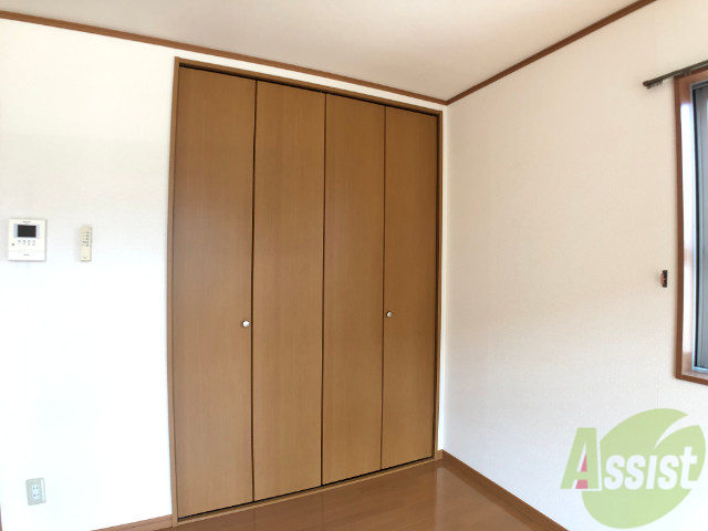 収納　クローゼットがあるので荷物がたくさんある方でも安心。