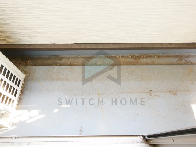 バルコニー　広々としたバルコニーです