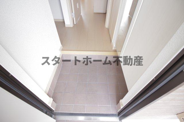 玄関　明るい玄関です