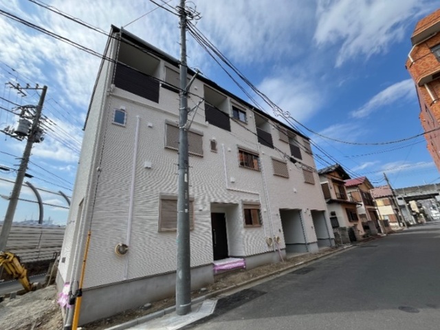 建物外観　只今建築中！先着申込受付中です！