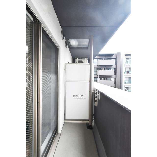 バルコニー　広々としたバルコニーです