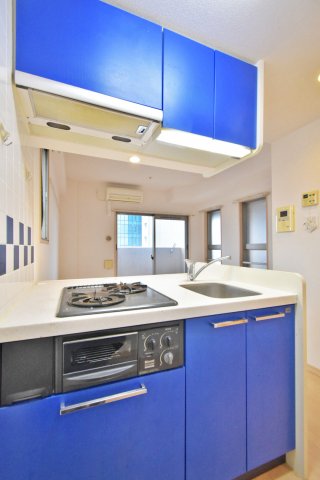 キッチン　2口システムキッチン