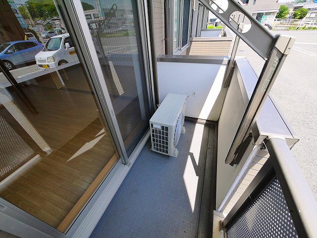 バルコニー　バルコニー付きの物件です