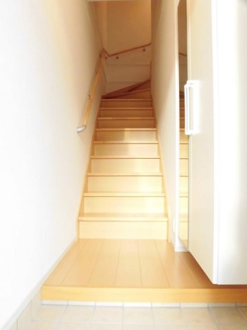 玄関　ゆったりとした玄関です