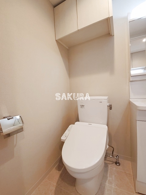 トイレ　落ち着いた色調のトイレです♪