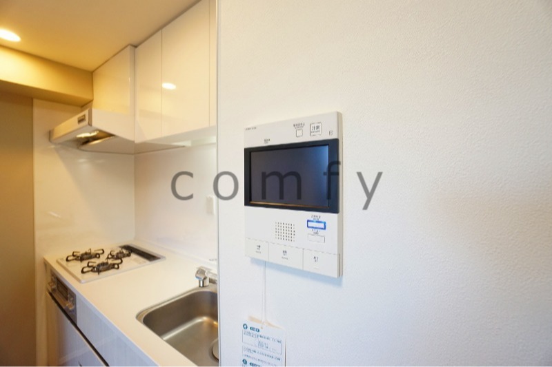 セキュリティ　モニター付きインターホン