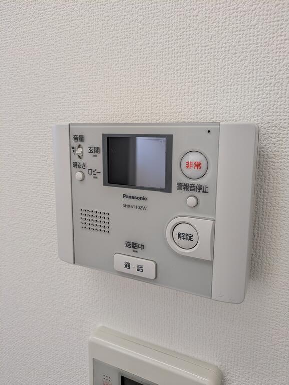セキュリティ　モニター付インターホン