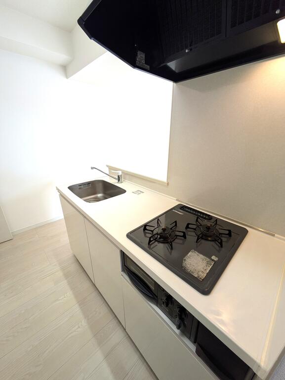 キッチン　2口コンロ