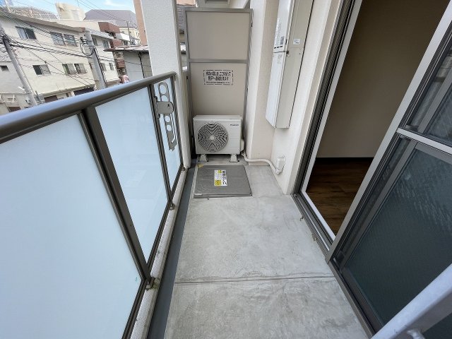 バルコニー　バルコニーがあります