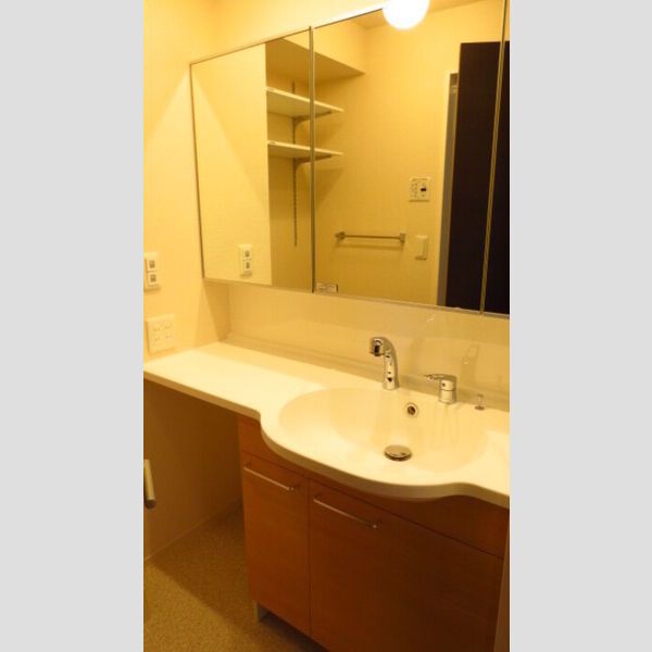 洗面設備　シャワードレッサー。