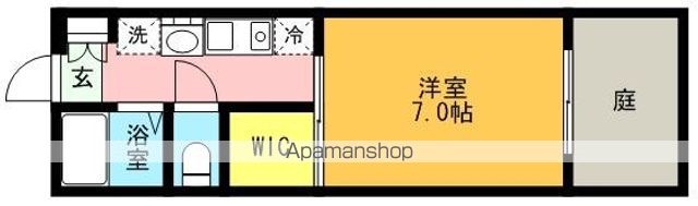 flat大村IIの間取り写真