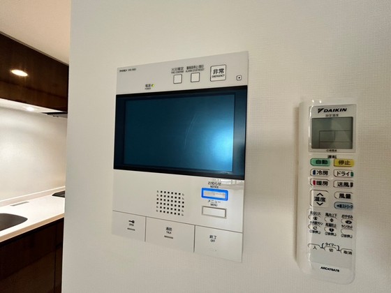 セキュリティ　※別部屋の写真です