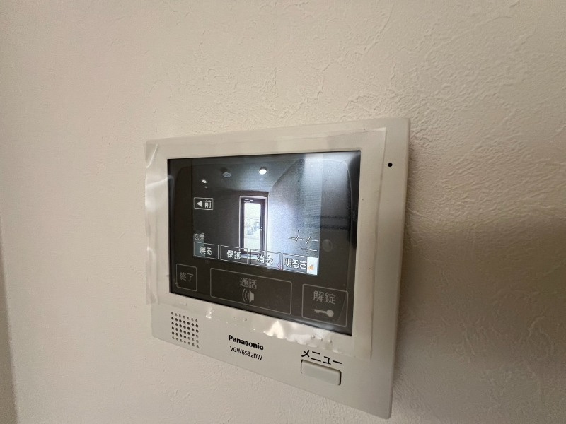 セキュリティ　※別部屋の参考写真です。