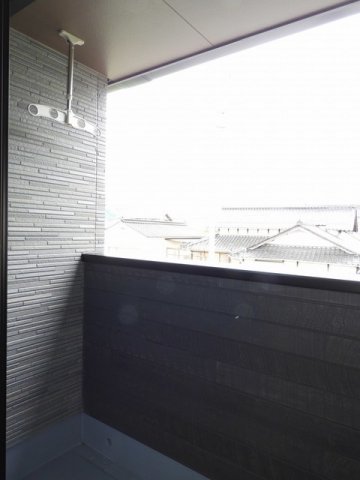 バルコニー　落ち着いた時間を過ごせるバルコニーです
