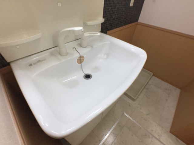 洗面設備　洗髪洗面化粧台