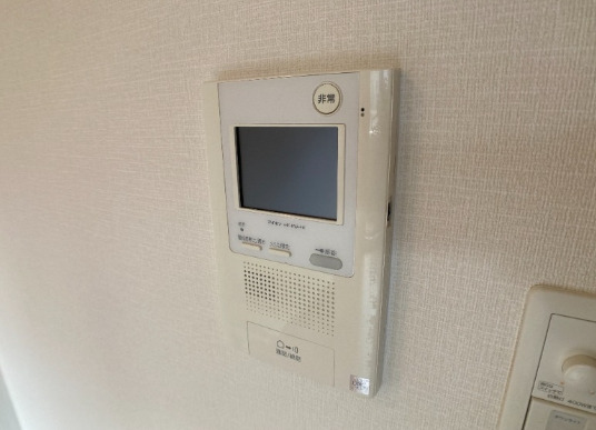 セキュリティ　モニター付きインターフォンです
