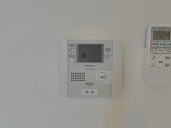 セキュリティ　※別部屋の写真です