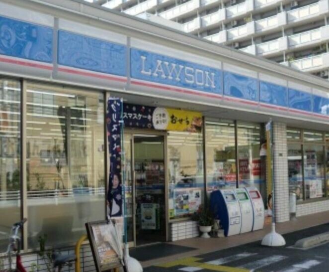 コンビニ　ローソン森之宮二丁目店（コンビニ）まで176m