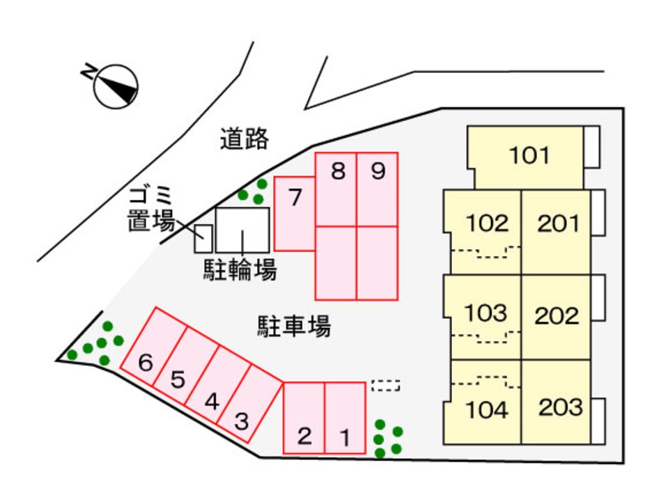その他共有部分　☆専用のゴミ捨て場があります☆