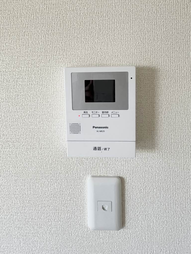セキュリティ　モニタ付きドアホン