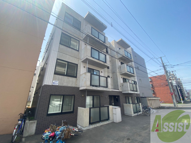 建物外観　札幌市中央区南１２条西「マ・メゾン山鼻」