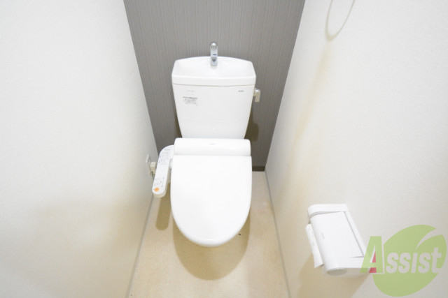 トイレ　快適に使用できる、清潔感にこだわったトイレです。