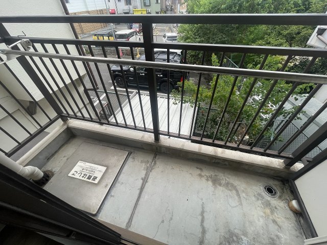 バルコニー　広々としたバルコニーです