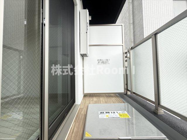 バルコニー　落ち着いた時間を過ごせるバルコニーです