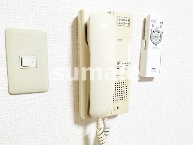 セキュリティ　インターホンです。
