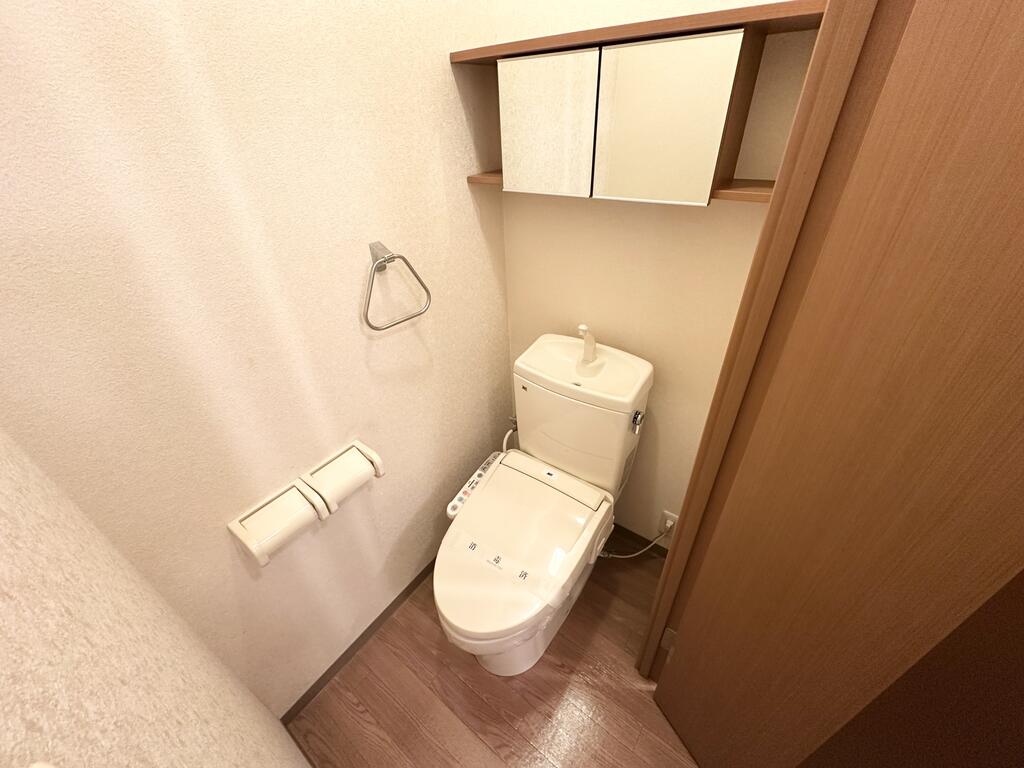 トイレ　※同タイプ、別号室の写真です。