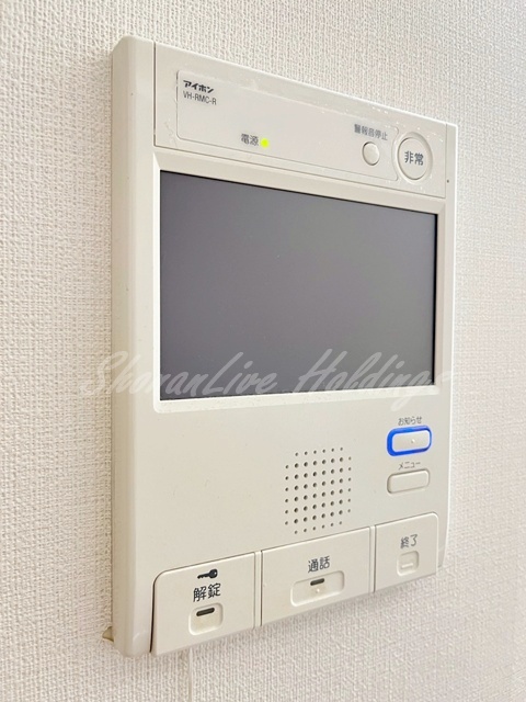 セキュリティ　モニター付きインターホン♪※同施工別建物