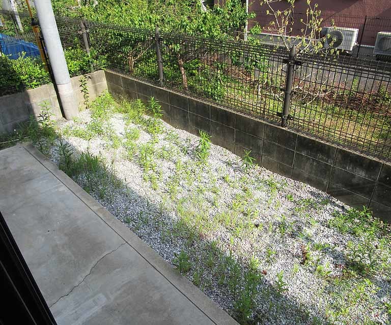 バルコニー　１０１号室の写真です。