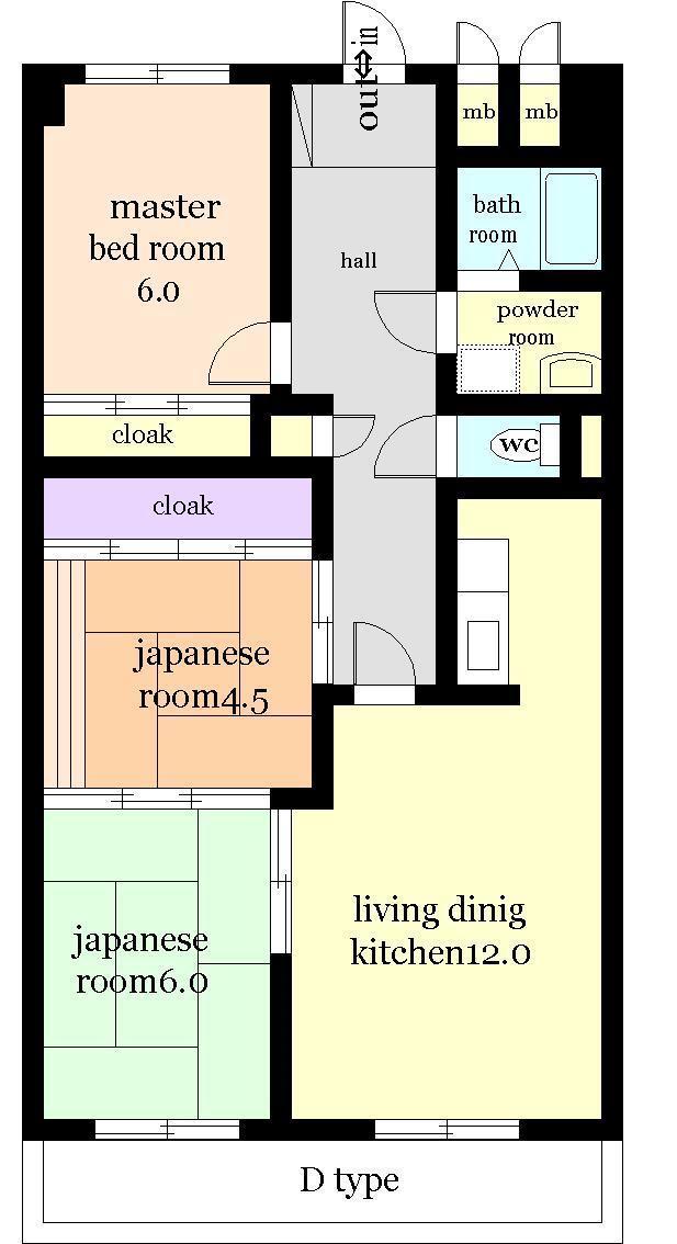 サンモール広島の間取り写真