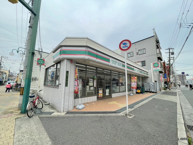 コンビニ　ローソンストア100 LS泉尾一丁目店（コンビニ）まで382m