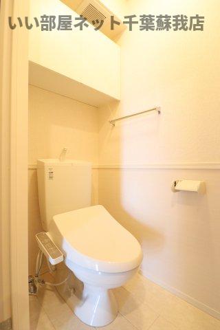 トイレ　ゆったりとした空間のトイレです