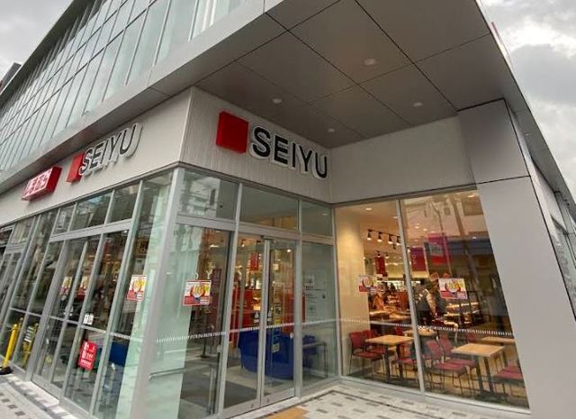 スーパー　西友本八幡店（スーパー）まで886m