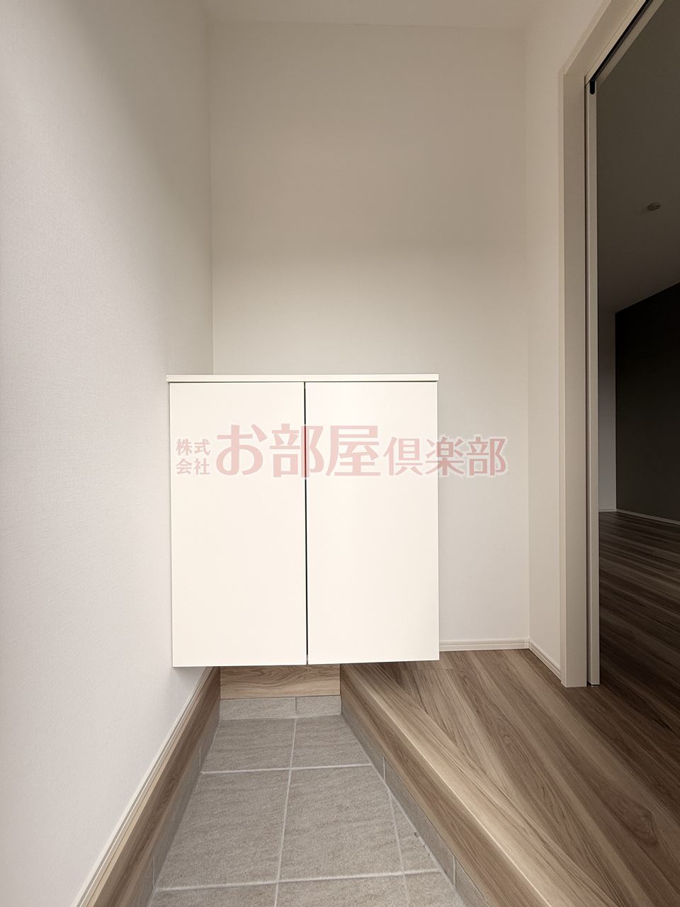 玄関　ゆったりとした玄関です