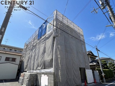 建物外観　人気のハウスメーカー施工の設備が豊富な1K