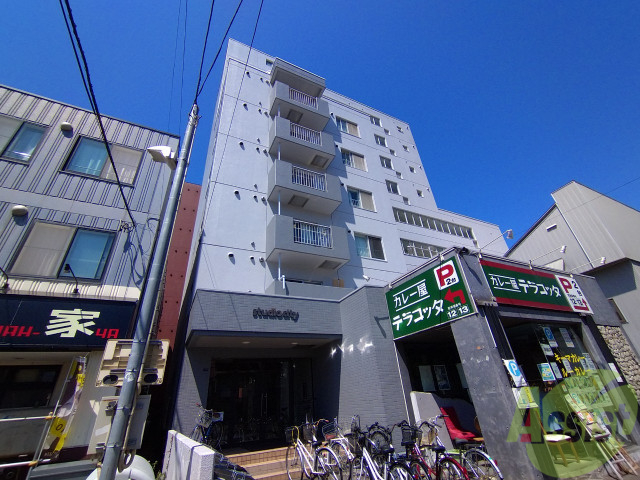 建物外観　札幌市北区北１５条西「スタジオシティ」