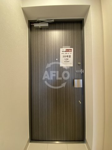 玄関　アジュールコート福島　玄関