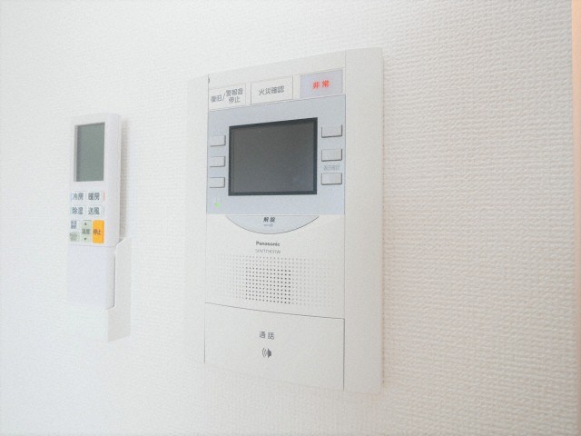 セキュリティ　モニター付きインターフォンです