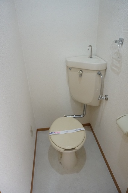 トイレ　※室内写真は別号室の写真です。