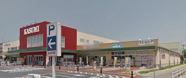 スーパー　カスミフードスクエア春日部武里店（スーパー）まで749m