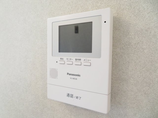 セキュリティ　モニター付きドアホン