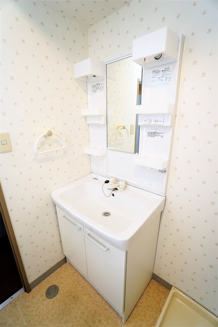 洗面設備　※ほかのお部屋の参考写真～新品に変わります※